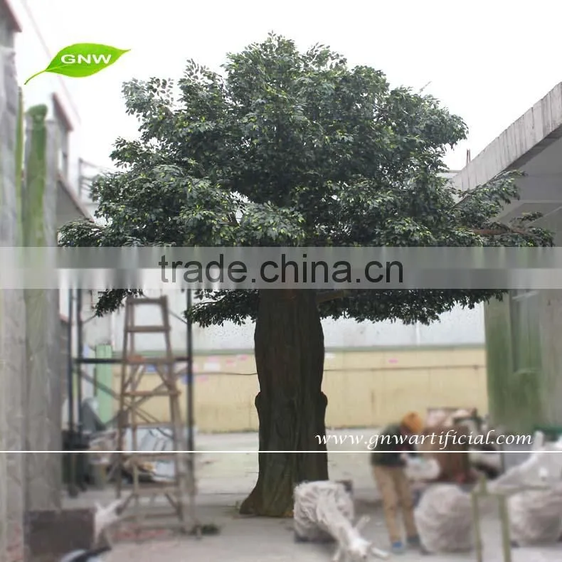 GNW BTR011-6 garden decoration plastic trees with huge trunk and good quality