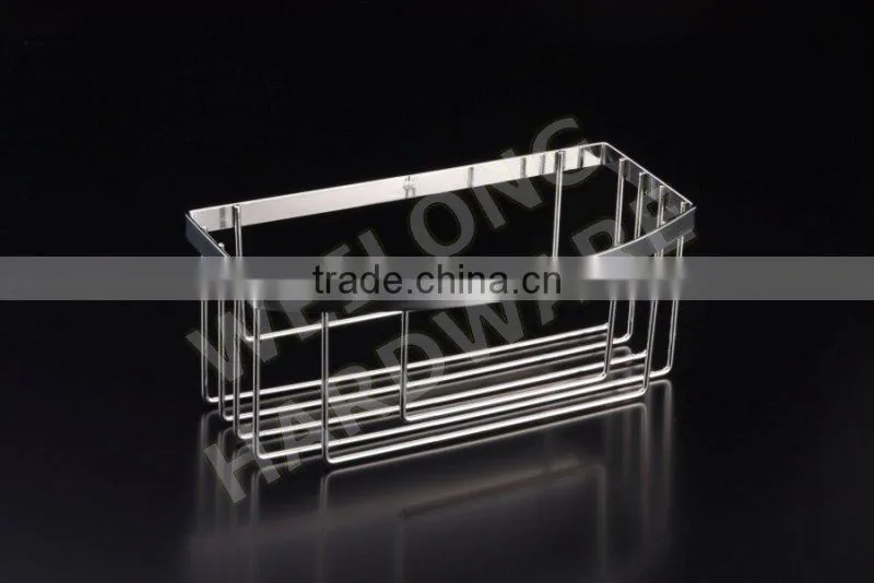 rectangle metal iron bathroom rack