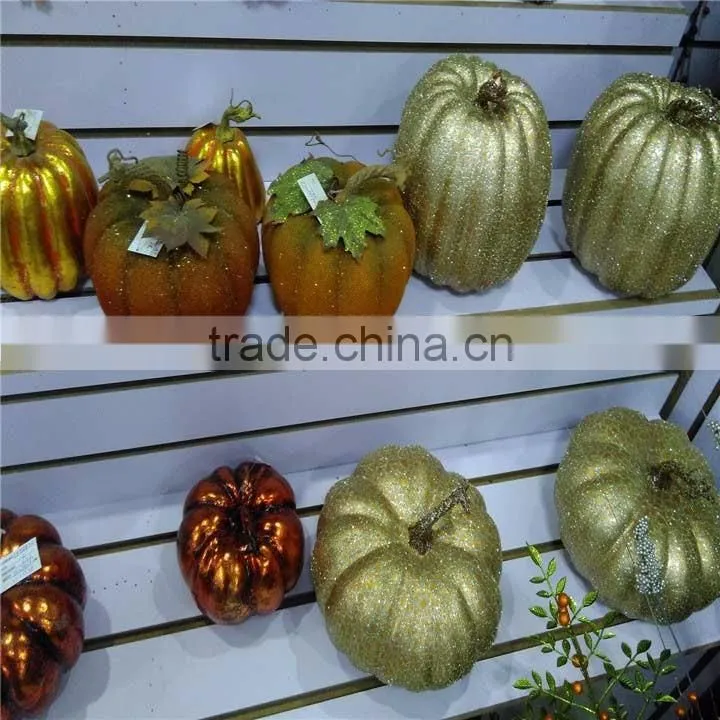 High quality small crafts white foam craft pumpkins for event decor