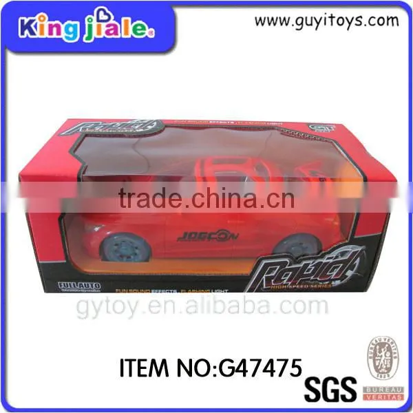 Funny safe material kids electric toy charger plastic toy cars