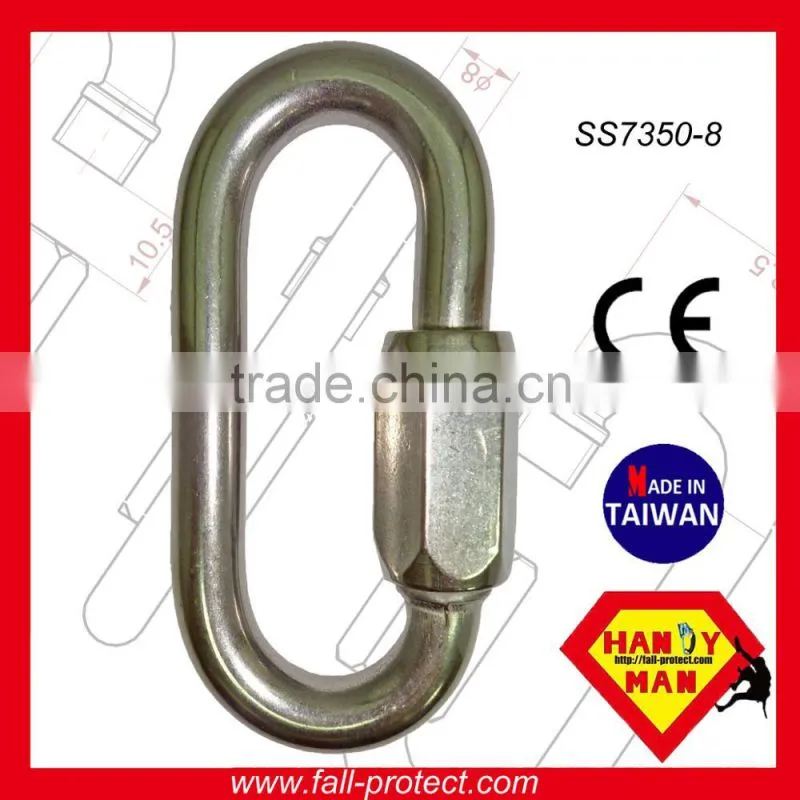 CE EN354 Load 25kN Stainless Steel Quick Link