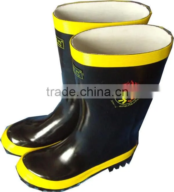 Can be used with fire fighting costume rubber boots
