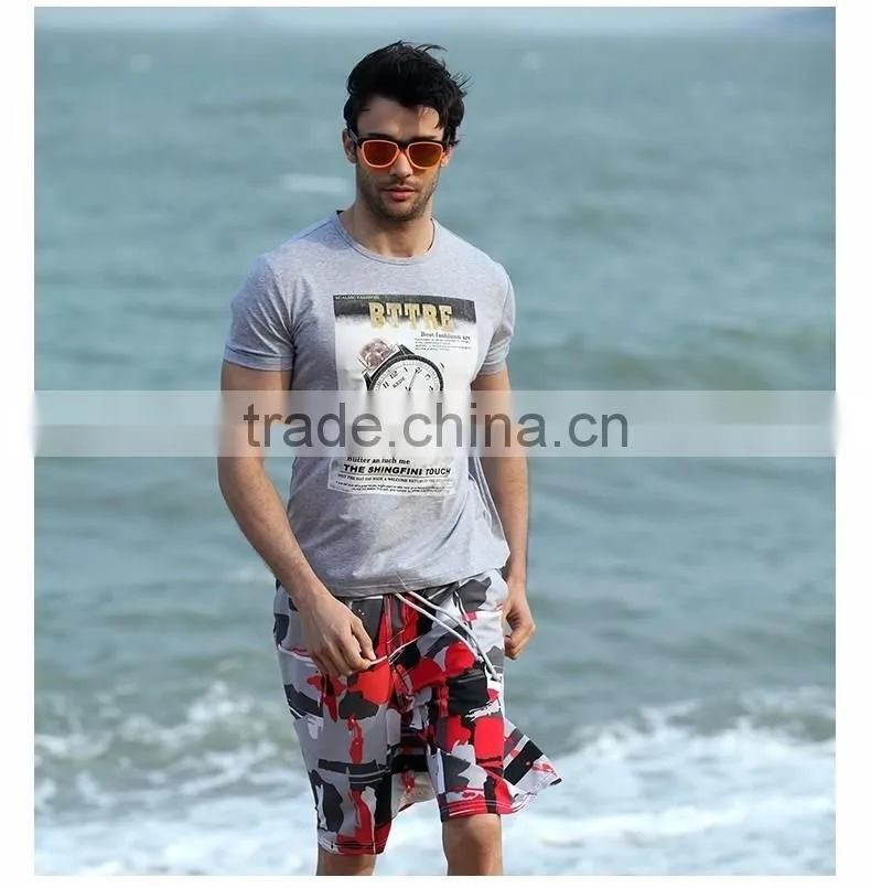 Wholesale Breathable colorful beach shorts mens