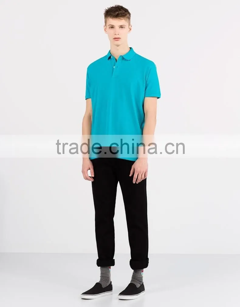Custom golf tee printing logo sports t-shirt man polo t-shirt