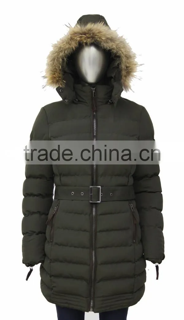 fake down long jacket new design jacket