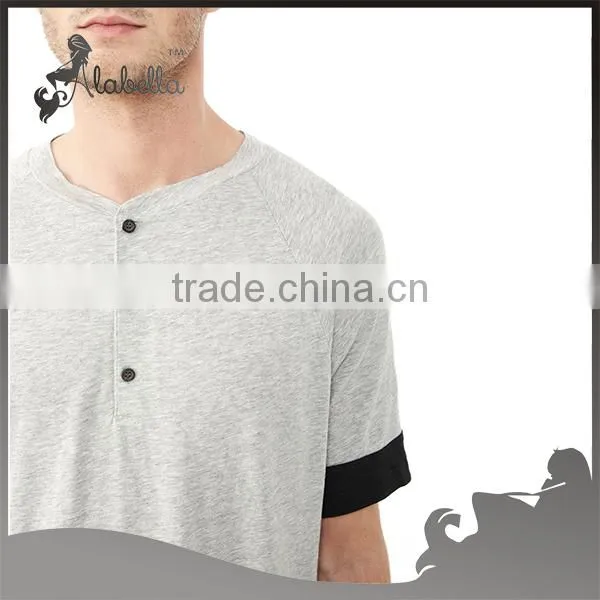 Space dye fabric for light grey men's nylon t-shirt