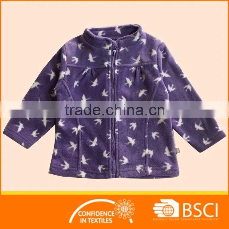 polar fleece warmly baby winter jacket