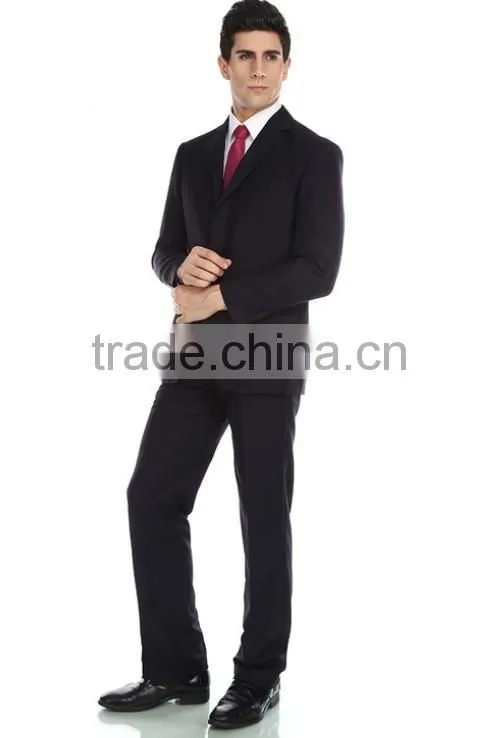 latest design black coat pant mens suits 2015