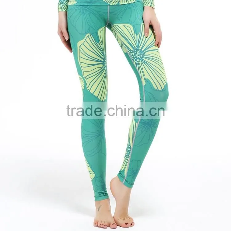 Custom women professional fitness tight dry fit running wear
