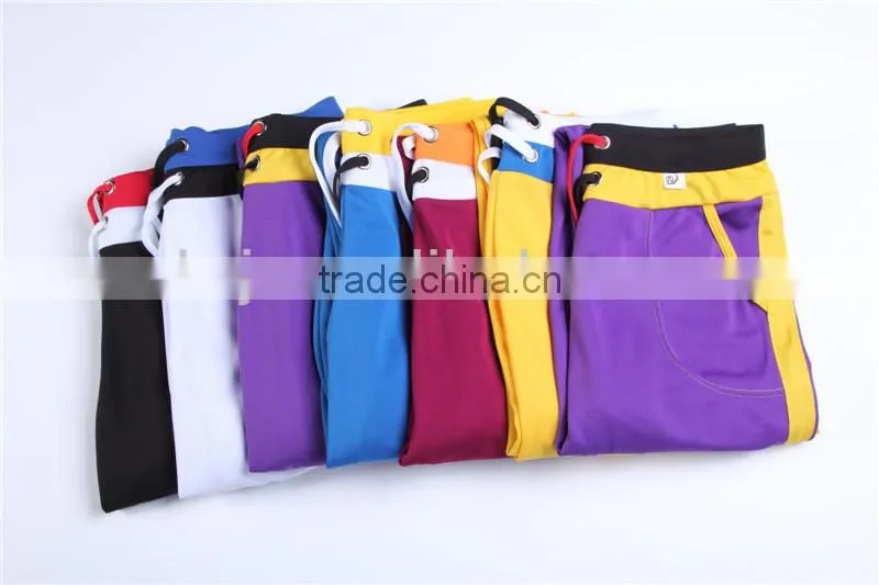 Breathable mens mesh track pants