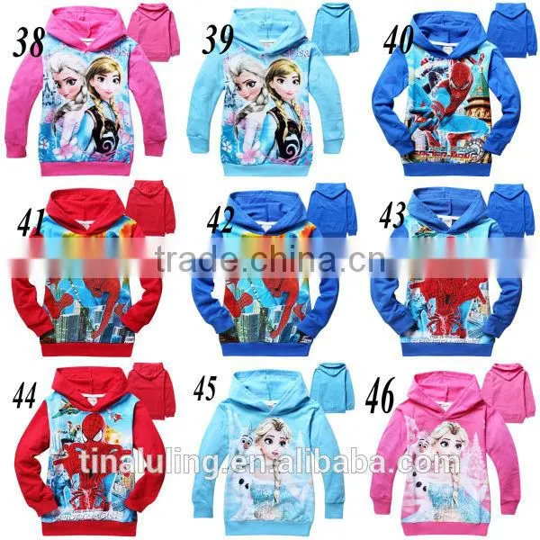 new arrival baby girls hoodies children Sweatshirts kids pullover