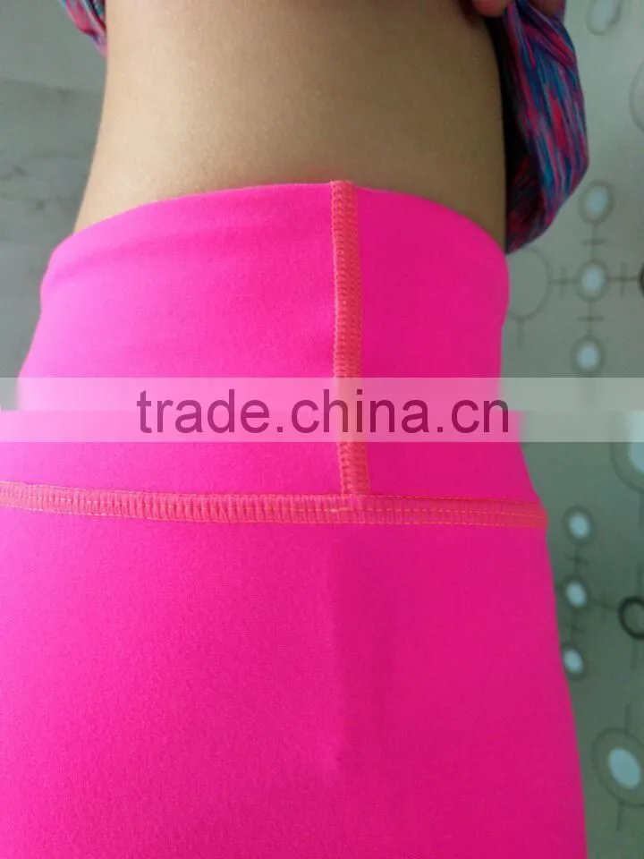 Nylon spandex custom sports clothings CHEAP athletic women sportswear