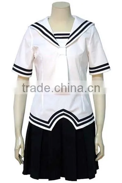 wholesale grey girls sexy school uniform skirts design