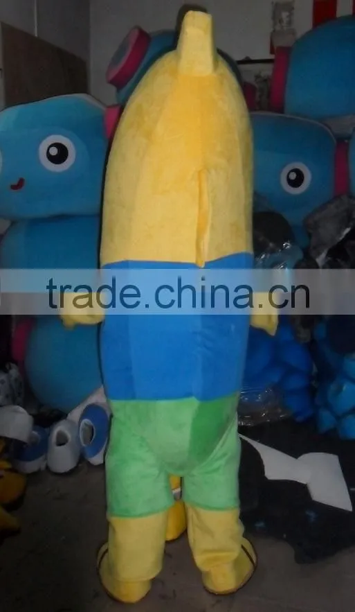 hot sale adult banana mascot costume