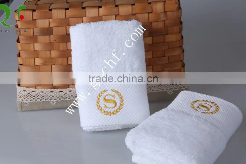 100% cotton plushy soft hand towels