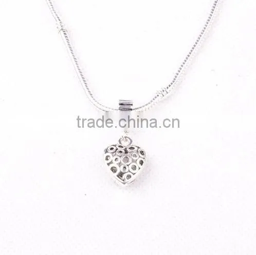 DIY Charm,Anique Jewelry Hollow Pendant,Wholesale Jewelry Fittings,14*7.5mm Heart Charm