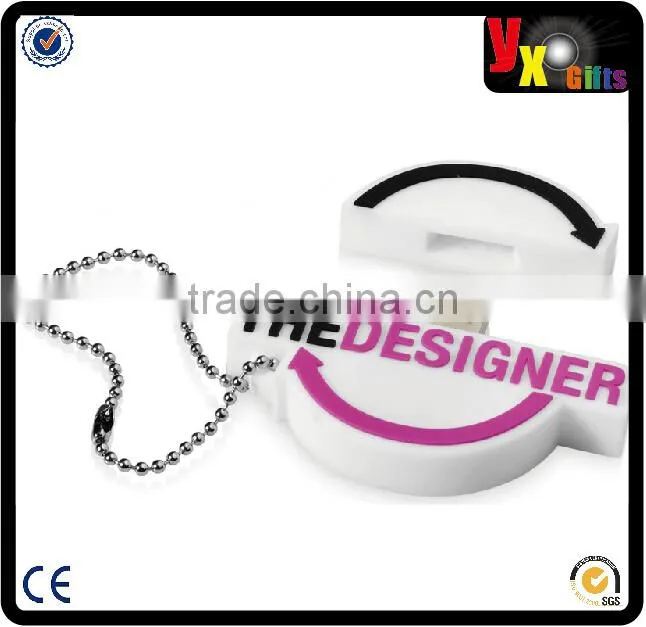 Best gift soft pvc usb flash drive 1gb 2gb 4gb
