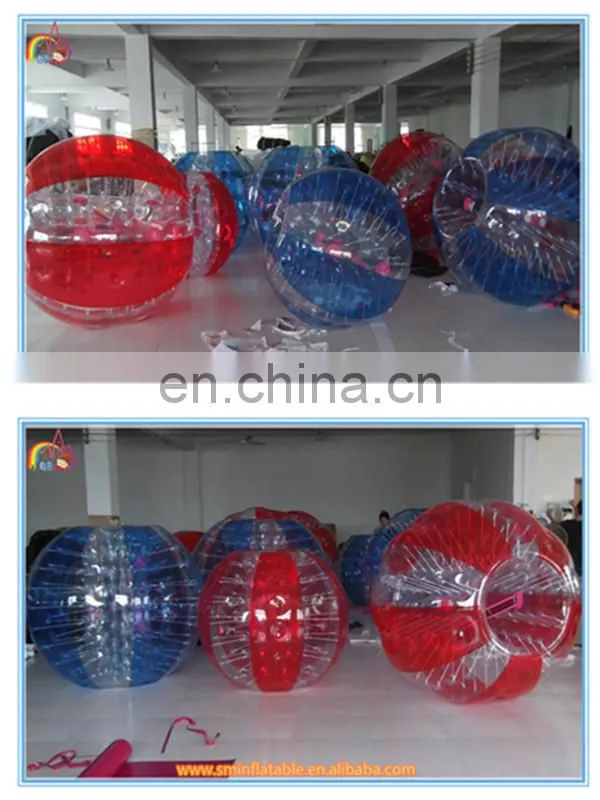 High Quality Grass Body Zorbing Ball ,kids body zorb , body bumper ball