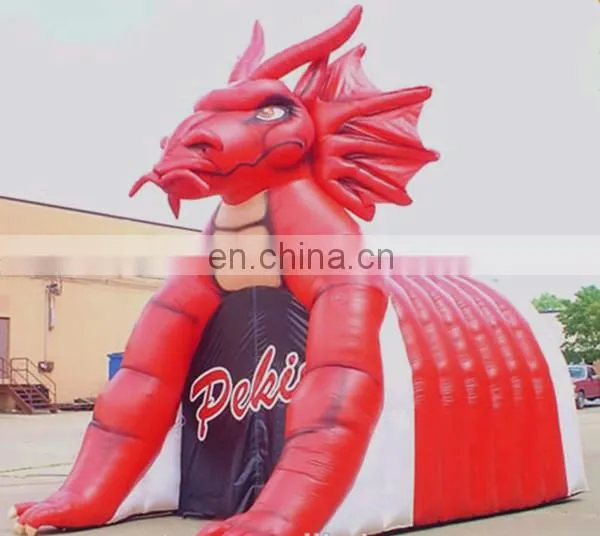 inflatable dragon tunnel inflatable football tunnel