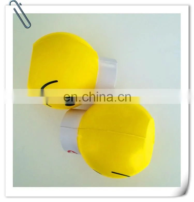 customized PU stress ball toy of promotion gift smiling doctor
