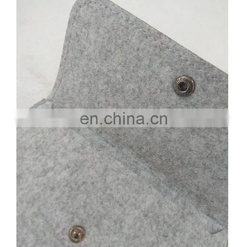 hot selling fashion felt women wallets latest for coin