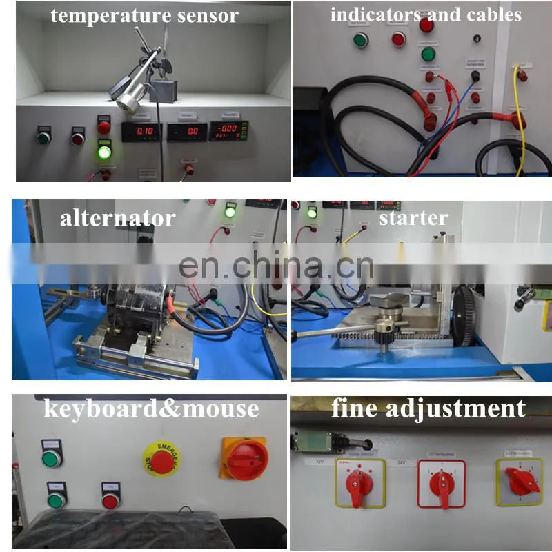 Windows System Computer Starter and Alternator Test Bench