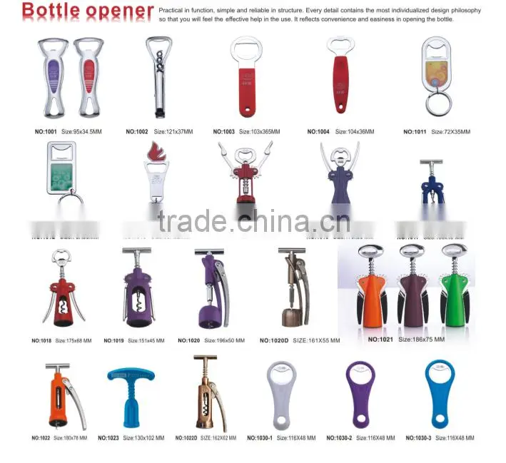Metal beer bottle opener with magnet RM1001