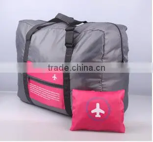 Waterproof Foldable Super Lightweight Large Capacity Storage Luggage Bag for Travel Camping, Sports Gear or Gym, Can Attach on t