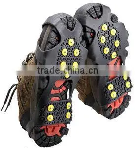Durable Rubber anti-slip shoes cover magic spike ourdoor ice gripper