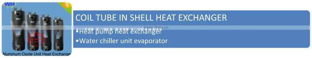 Copper tube Shell and tube type heat exchanger