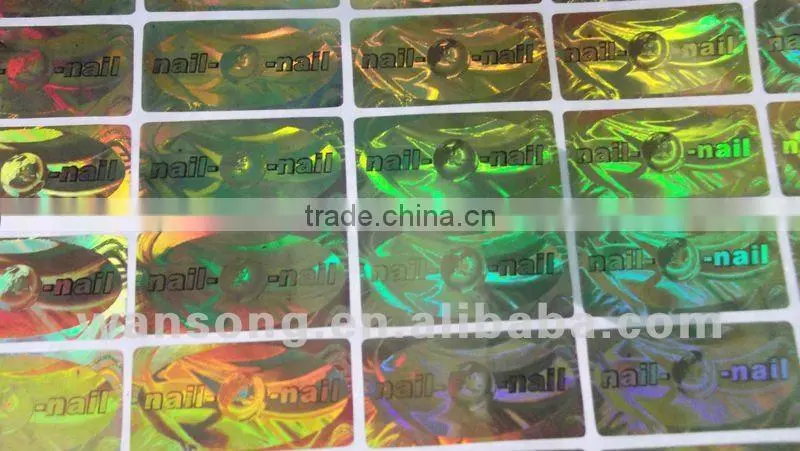 Good quality 3D laser security label