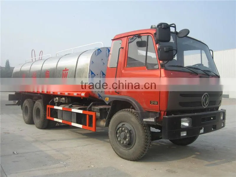 20000liters Dongfeng Stainless Steel Portable Water Tank Truck