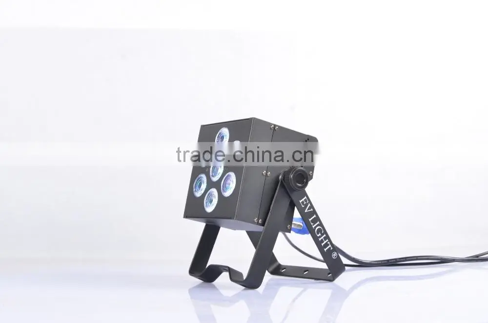 15w four in one led par light, GuangZhou dmx par light with pure color, 7pcs four in osram led