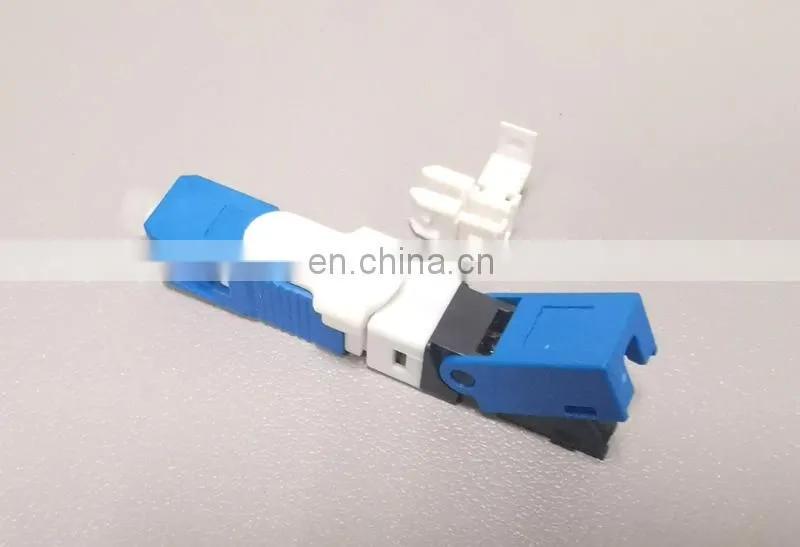 China Manufacturer SC Field Assembled Fiber Connector FTTH Fast Connector ESC250D