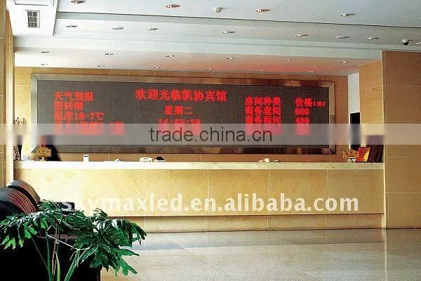 Multi Lines Open Scrolling LED Text Sign