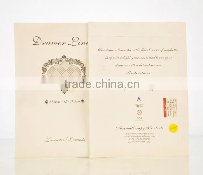 High Quality Scented Drawer Liners SA-0281 fragrance paper