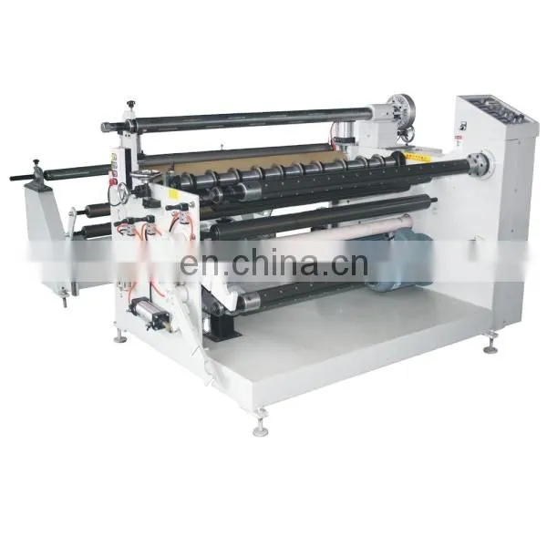 Label Paper Foam PET PVC PC PE Plastic Film Roll Slitting Rewinding Machine