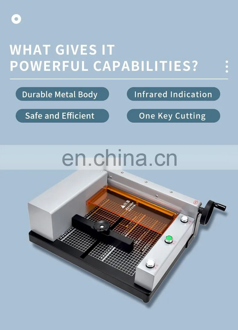 desktop paper cutter A4 size electric paper cutter