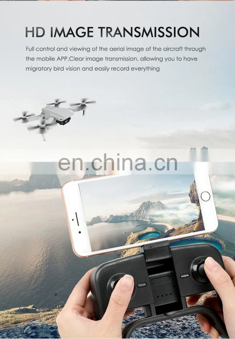 KF609 Drone 4k Folding Drone Dual Camera Optical Flow 4k Hd Gesture Fixed Height Aerial Toy Long Battery Life Quadcopter
