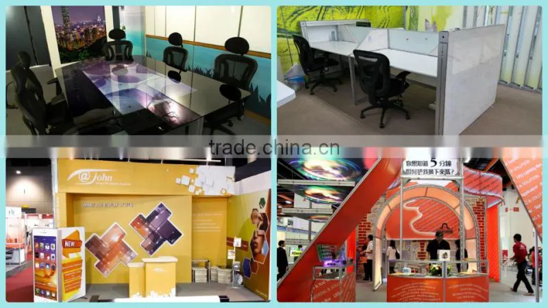 Trade show advertising graphic display
