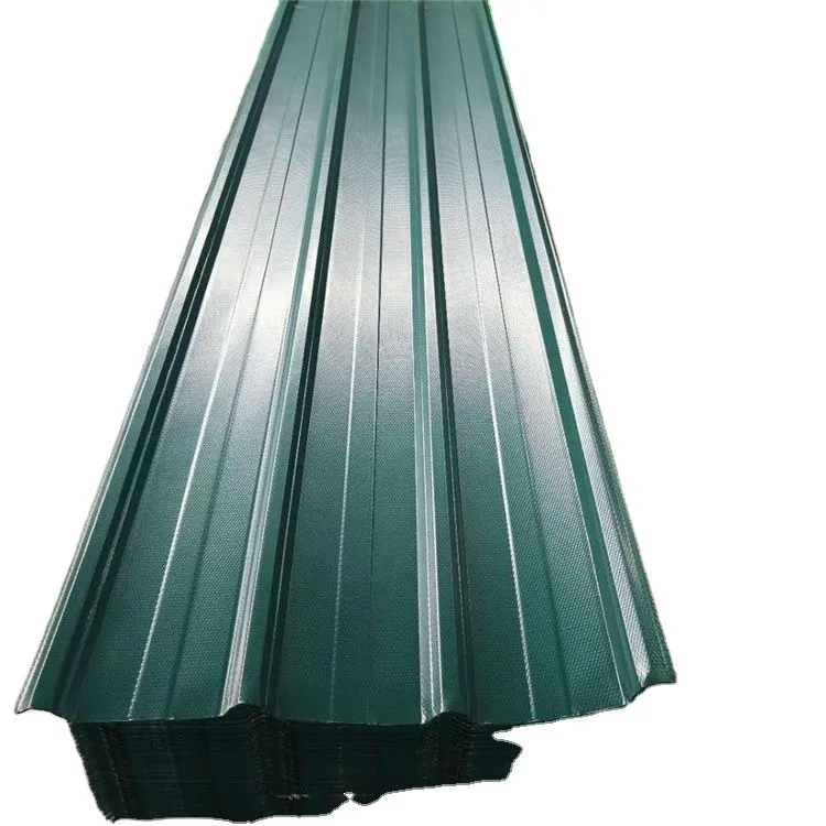 Lowest Price Corrugated Zinc Prepainted Metal Roofing Sheets / Aluminized Steel Sheet