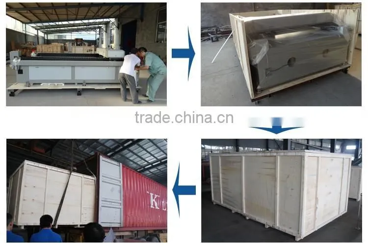 BCAMCNC! 260W CO2 CNC laser cutting machine for Metal & nonmetal materials