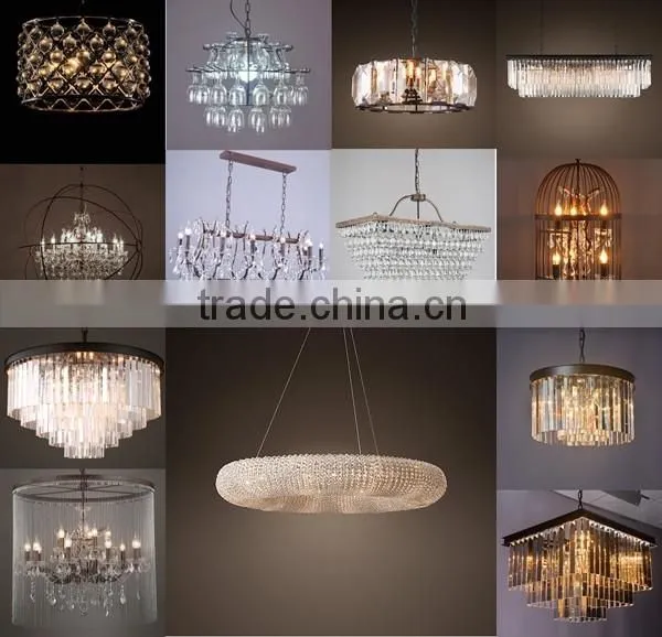 New Design Modern Crystal Chandelier Spare Parts for Chandelier Hot