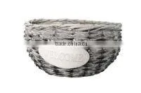 garden basket, basket with handle, wicker basket