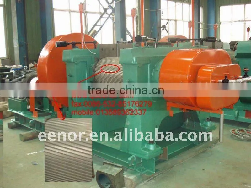 scrap rubber crusher machine