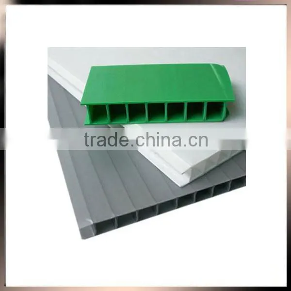 2015 eco-friendly corrugated rigid pp plastic sheet