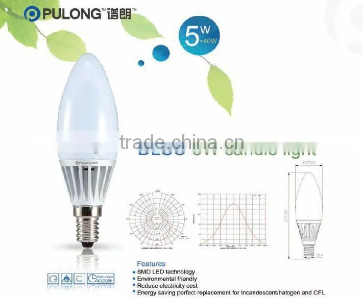 Betop 5W led candel lights