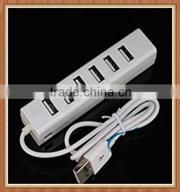 Portable 6 ports type c usb 3.1 charge hub made in China factory