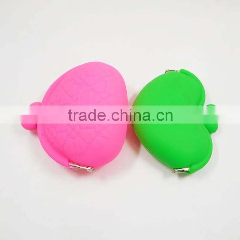 Best Quality Clip Purse Wallet Solid Color Silicone Coin Holder Mini Money Pocket Purse