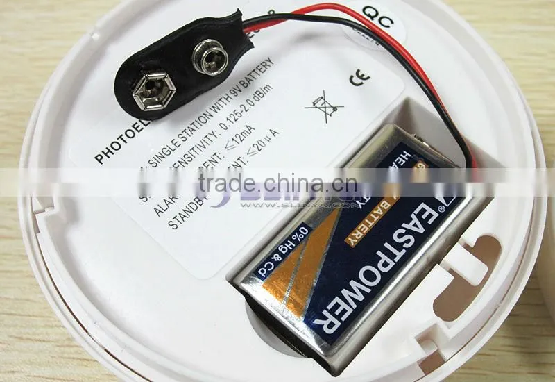 Wireless Cigarette Smoke Detector Sensor Standalone Photoelectric